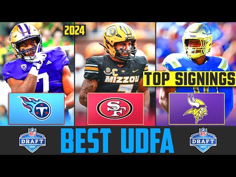 2024 NFL Draft BEST UDFA Signings | NFL Undrafted Free Agent Signings