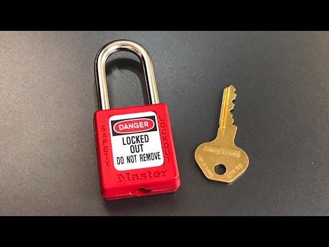 [479] The Master Lock Paradox - Model 410 LOTO Padlock