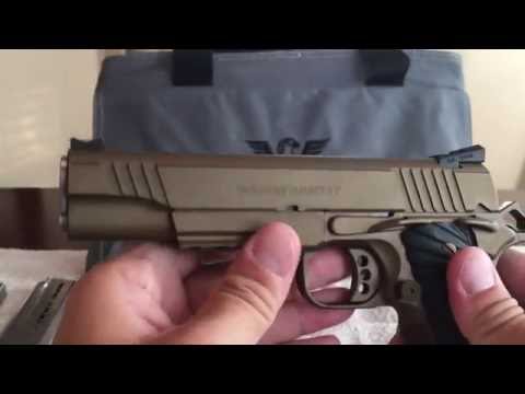 New Custom Wilson Combat 9mm 1911 Review!!! Sweeeeeeeeeet!!!!