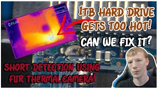 This 1TB Hard Drive Gets Super HOT And Won't Boot Up! Can It Be Repaired?