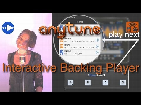 Anytune: Live Backing Track Player with Remote Control – How to use Tracks for Band, Guitar, Singers