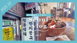 母と娘のリアルなソウル旅✈️｜韓国在住の娘と食べ歩き＆街歩き【前編｜ソンス・東大門】