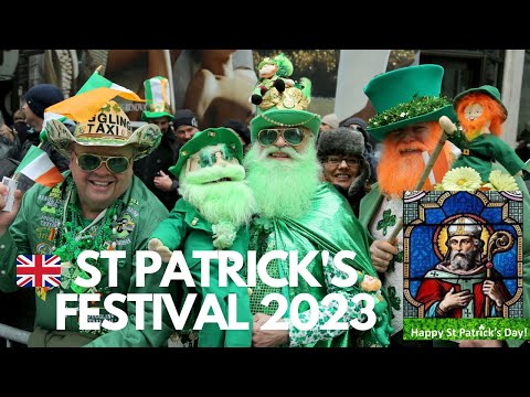 Luton Celebrates St Patrick's Day! | Something Big Is Going Down | 2023 | England #desiinlondon