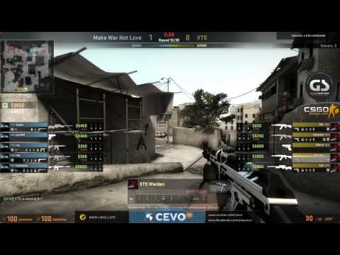 CEVO-Pro CS:GO Season 5: Exertus vs. Make War Not Love - Week 1:2 on de_dust2