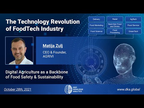 The Technology Revolution of FoodTech Industry- Matija Zulj
