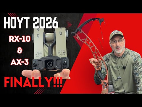 NEW BOW Drop; Hoyt Archery 2026 RX10 & AX-3; Unboxing & First Impressions 