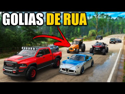 ELE ME ARREBENTOU NO GOLIAS DE RUA - FORZA HORIZON 4 GAMEPLAY