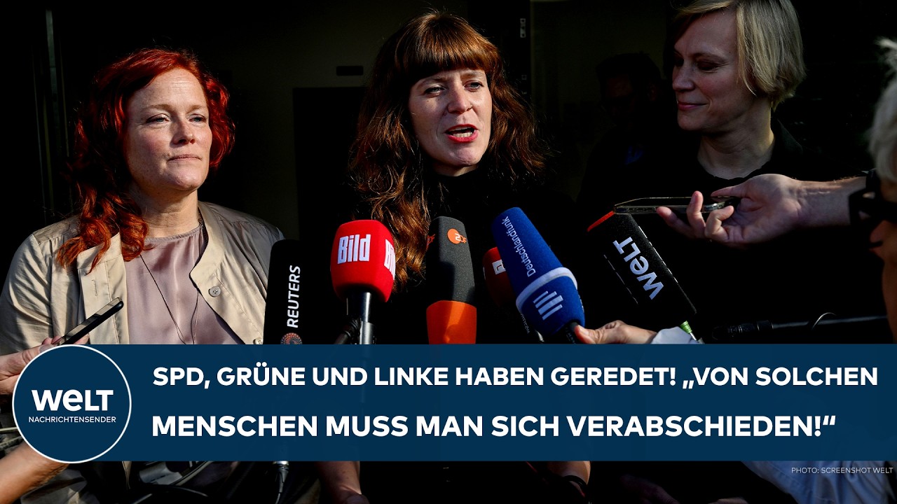BERLIN: Kommt jetzt Rot-Grün-Rot? Erste Gespräche zwischen SPD, Grünen und den Linken!