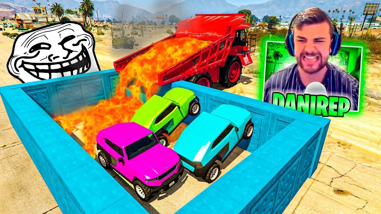LA CARRERA TROLL MAS MALVADA DE GTA 5 ONLINE