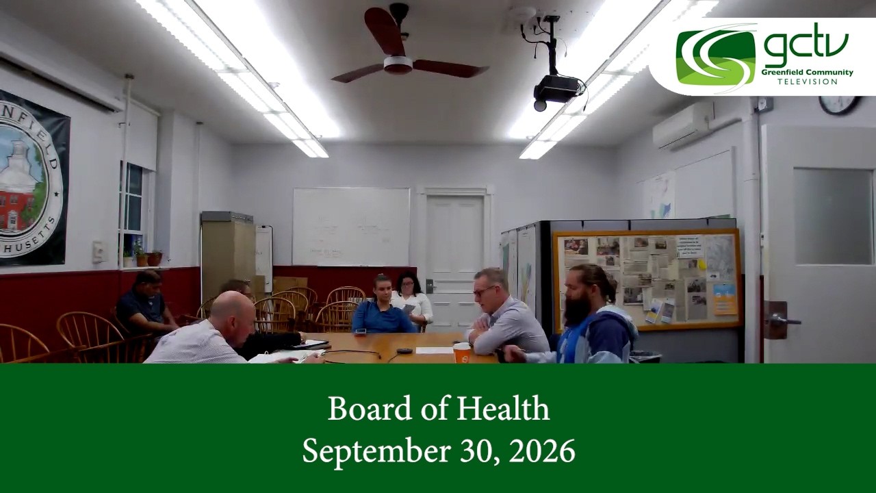 From the Board of Health