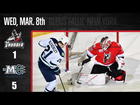 3/8/23 Maine Mariners 5 - Adirondack Thunder 1