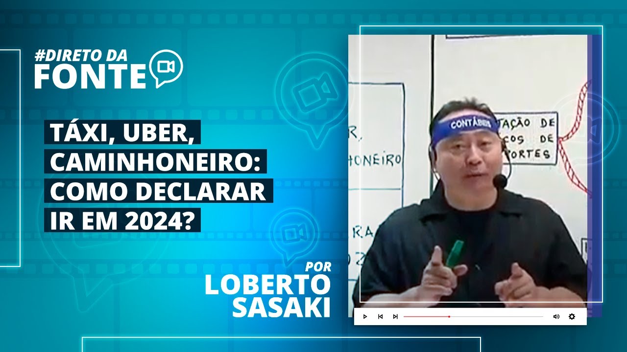 Táxi, Uber e Caminhoneiro: como declarar Imposto de Renda em 2024?