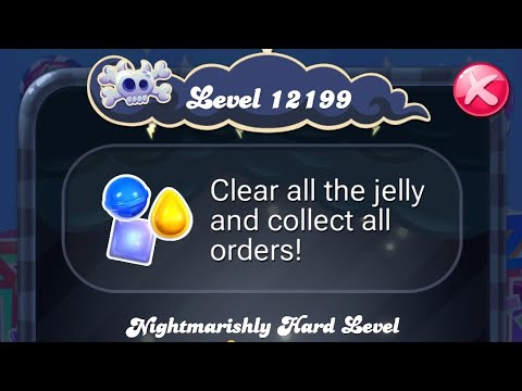 CANDY CRUSH LEVEL 12199