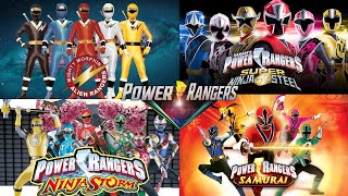 Download lagu Power Rangers All Opening Themes Saban s Hasbro... mp3