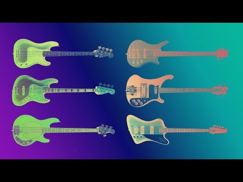 Famous Bass guitars sound comparison. Guitarbank session
