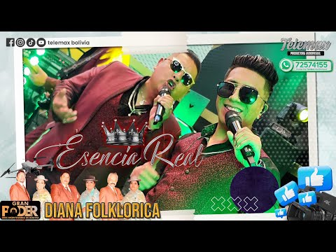 Esencia Real en vivo - Diana Folclórica - Catedráticos del Gran Poder 2025