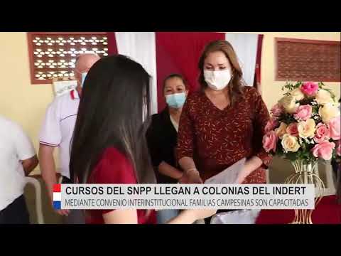 Entregaron certificados a alumnos de Informática en Yasy Cañy, Canindeyú