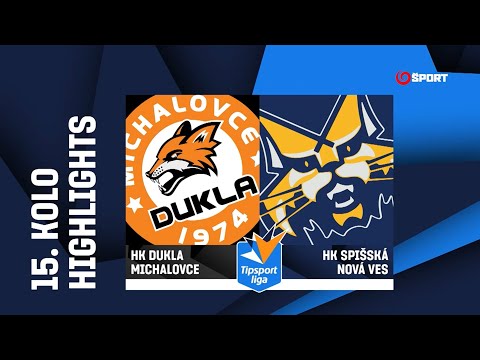 15. kolo: HK Dukla Michalovce - HK Spišská Nová Ves 4:3 (2:2, 1:1, 1:0)
