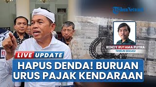 Sebagai Hadiah untuk Masyarakat, Pemprov Jawa Barat Hapus Tunggakan Pajak Pokok dan Denda Kendaraan