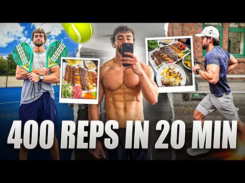 Day in Life of a Cyborg #38 | Training, Essen, Padel🎾🦾 | Arda Saatci