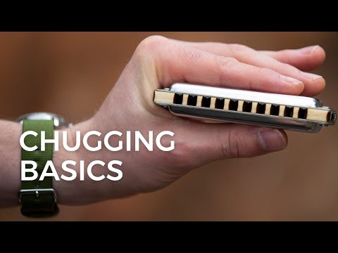 Chugging Basics: Beginner Blues Harmonica Lesson (C Harmonica) + Free Tab