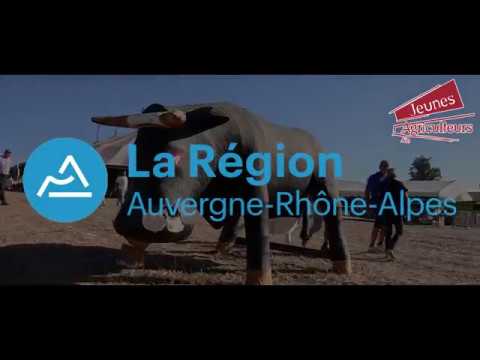 Finale régionale de labour Auvergne Rhône Alpes à Chatenay 2018 !