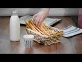 Grissini Breadsticks Sesame Covered Bread Sticks Fresh Bread Sticks In A Basket Stock Foota