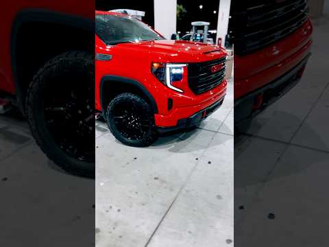 Red GMC Sierra Fabtech 2” Leveling Kit