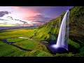 Chill Music Beautiful Waterfalls Landscapes Music To Relax Meditate Study Sleep