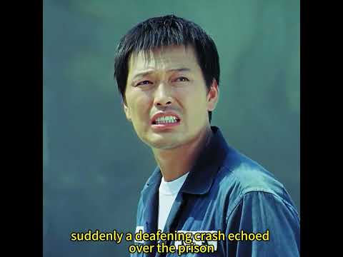 The plane crash destroys the prison walls.#movie #shorts