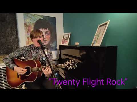 Eddie Cochran "Twenty Flight Rock" Guitar cover by Logan Paul Murphy