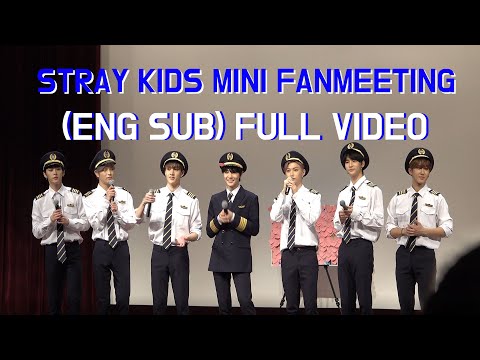 (Eng) STRAY KIDS Fanmeeting 스트레이 키즈 팬미팅 @쇼!음악중심 Show!MusicCore mini fanmeeting by 사나오효오효
