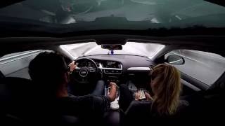 GoPro captures  Audi A4 Allroad Quattro losing con