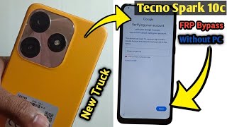 Tecno Spark 10c Frp Bypass || Tecno Spark 10c FRP Bypass Without PC Android 12 New Update
