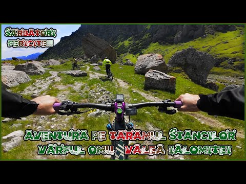 Aventură pe tărâmul stâncilor. Vârful Omu - Valea Ialomiței ⛰️🚴‍♀️⛰️ (Sărbători Fericite) (4K)