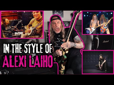 In The Style Of ALEXI LAIHO | R.I.P. My Friend
