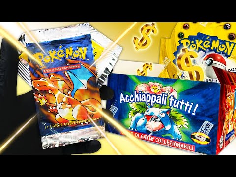 HO APERTO con DARIO MOCCIA 36 BUSTINE POKEMON SET BASE DA 80.000€ [Evento Box Break Set Base]