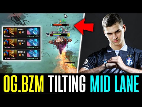 OG.bzm BATRIDER 13mins GODLIKE - Non-stop tipping Mid Laner DOTA 2