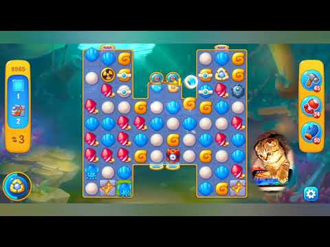 Fishdom 2022, no Boosters,   9965  level  -  прохождение без бустеров,   9965  уровень.