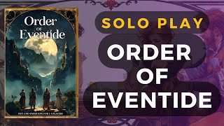 Order of Eventide (RPG) Solo Gameplay - Hero Creation and First Dungeon! | DaniCha