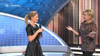 Helene Fischer - Carmen Nebel Show 26.10.13 - Feuerwerk