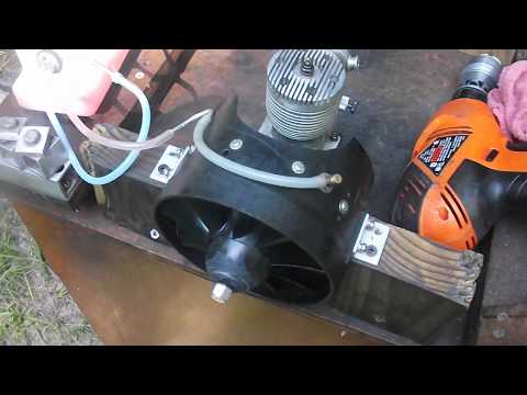 K-B 82 Ducted Fan engine on a 127MM Ramtec Ducted Fan unit (Trim Aircraft) running for sale!