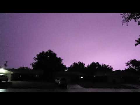Oklahoma City Thunderstorm 8/31/20, 10pm