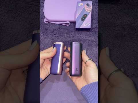 Glo Hyper pro|Limited edition GALAXY 💜 #glo #hyper #unboxing #asmr #asmrtok #unboxingasmr #smoking