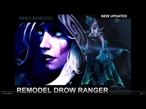 Dota 2 Hero Remodel Drow Ranger Short Preview