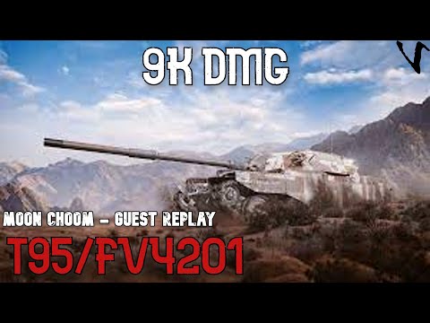 T95/FV4201 Chieftain : 9K Damage: Guest Replay - Moon Choom: WoT Console - World of Tanks Console