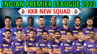 IPL 2023 Kolkata Knight Riders Full Players List | KKR Team Squad 2023 | KKR New Final Squad 2023