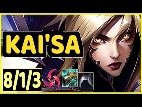 HANS SAMA (KAI'SA) - 8/1/3 KDA GAMEPLAY - EUW Ranked DIAMOND