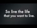 baby, it's YOUR life 
