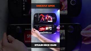 Onexplayer APEX size comparison #handheldgaming #gaming #nintendoswitch